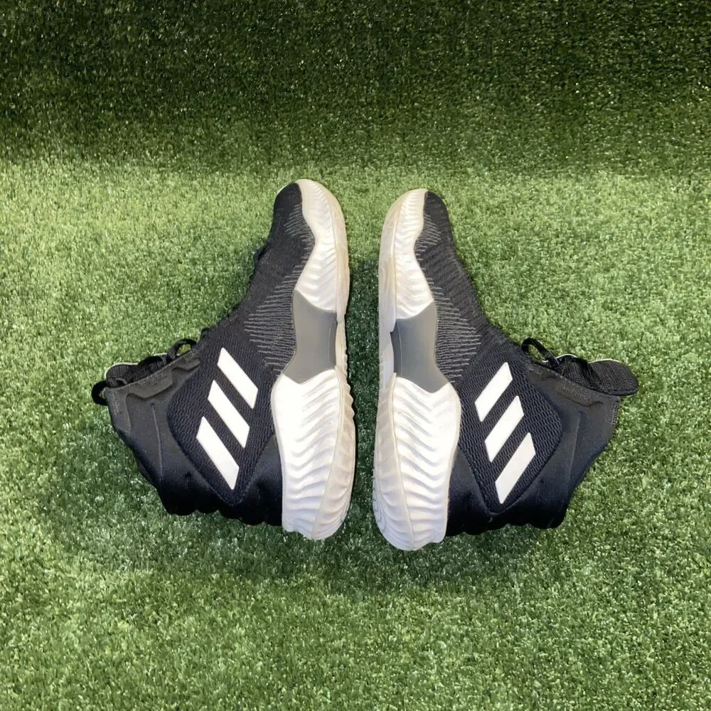 Adidas Pro Bounce Sneakers Men’s Size 7.5 Black White Basketball Shoes